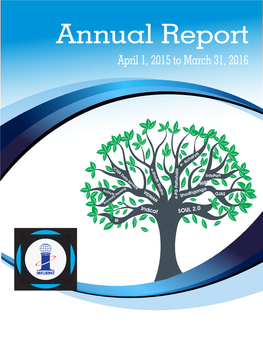 Annual Report April 1, 2015 to March 31, 2016