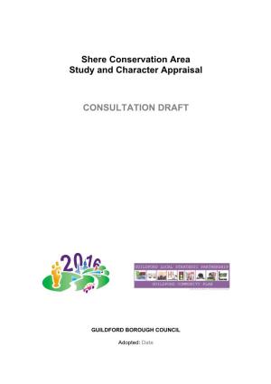 Shere Conservation Area Study and Character Appraisal