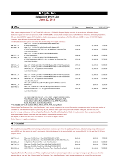 Apple Price List 6-22-11.Xlsx