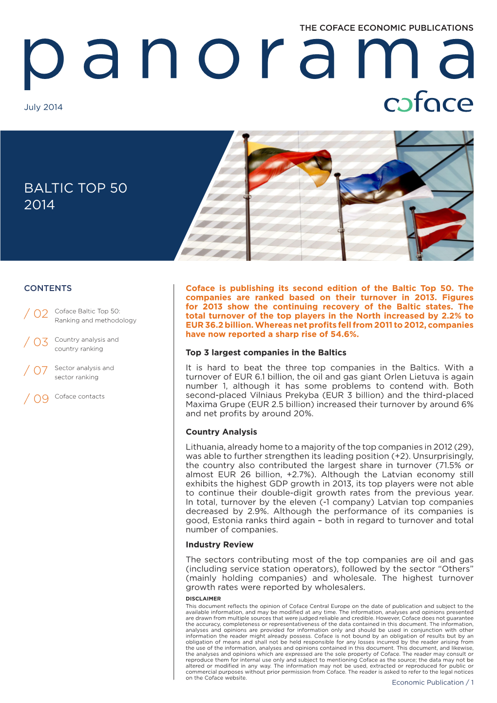 Baltic Top 50 2014