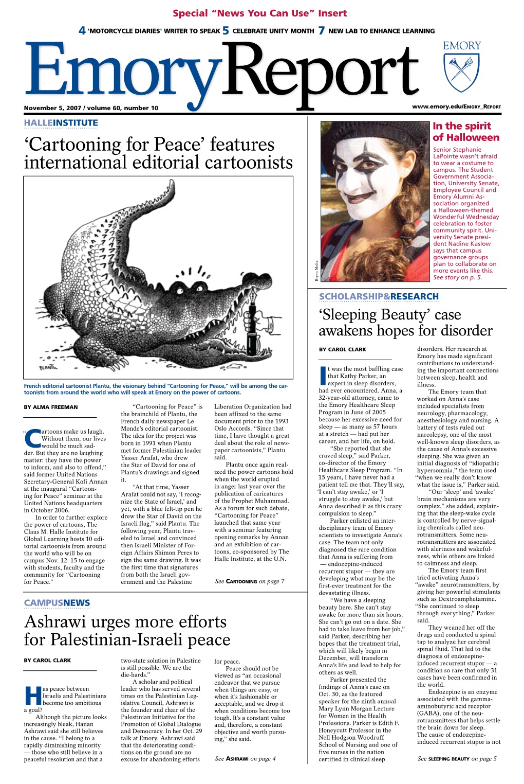 'Cartooning for Peace' Features International Editorial Cartoonists