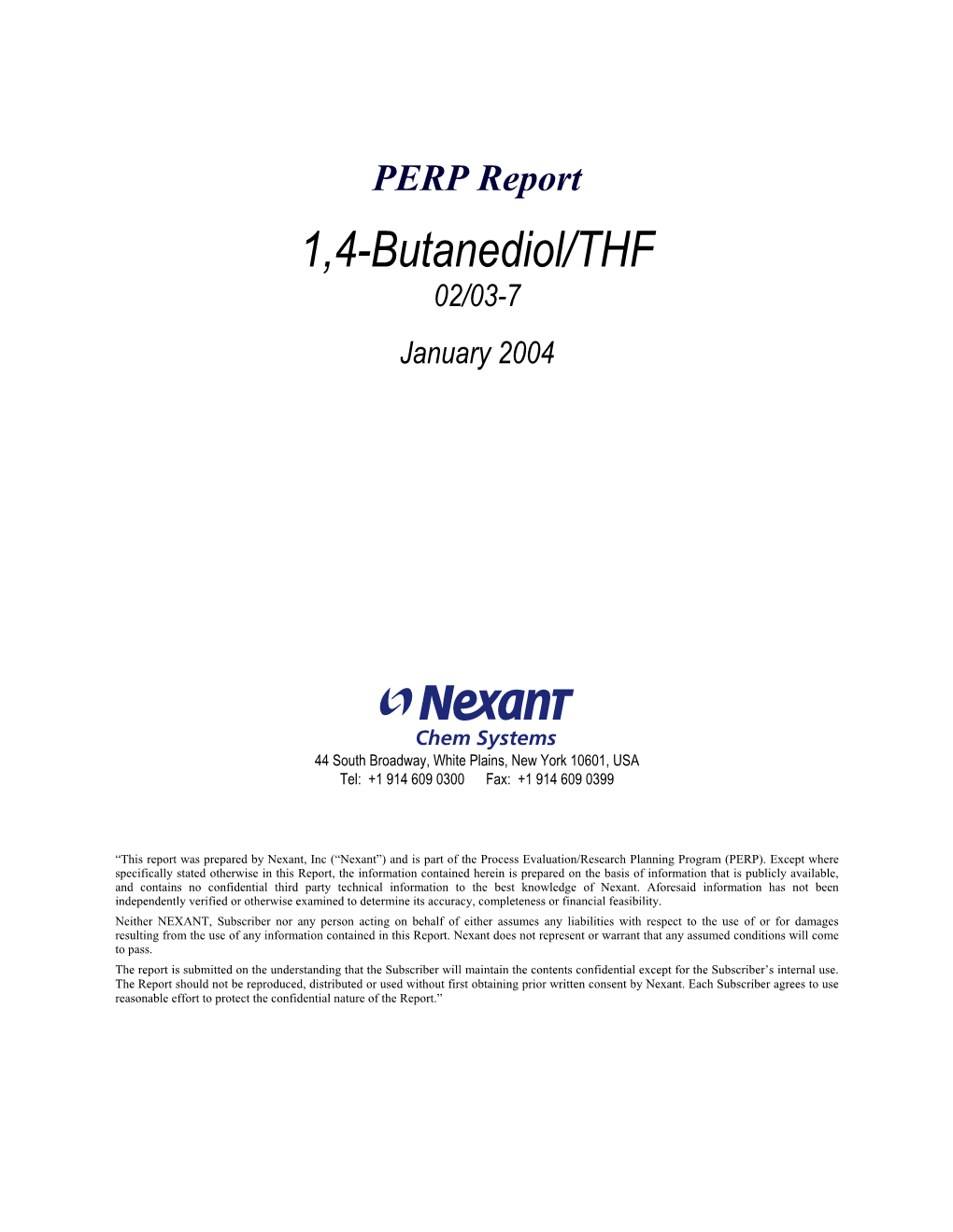 1,4-Butanediol/THF 02/03-7