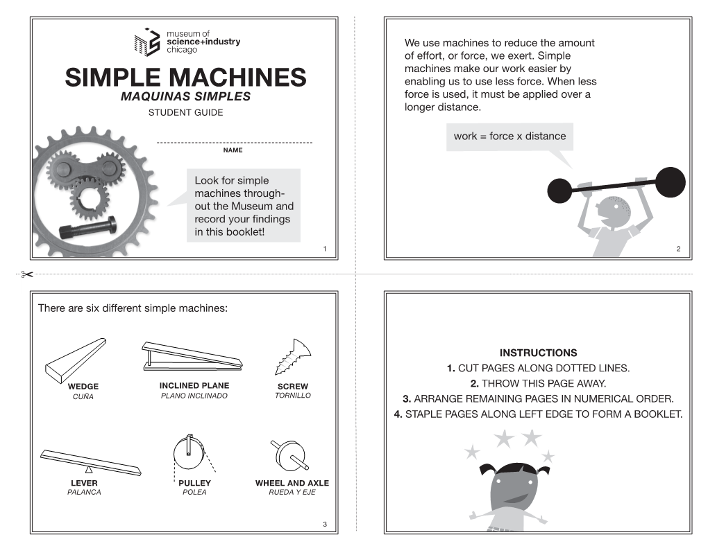 Simple Machines Student Guide