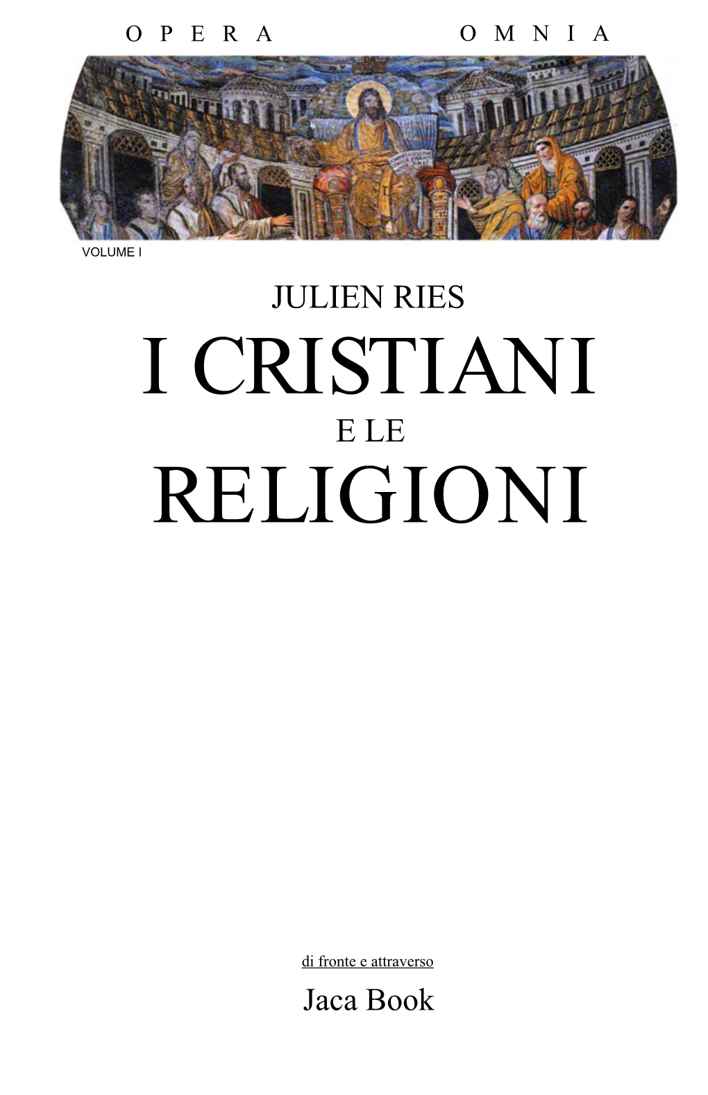 I Cristiani Religioni