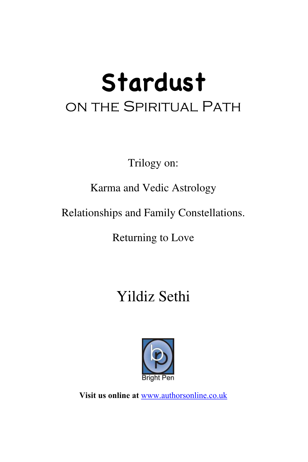 Stardust on the Spiritual Path