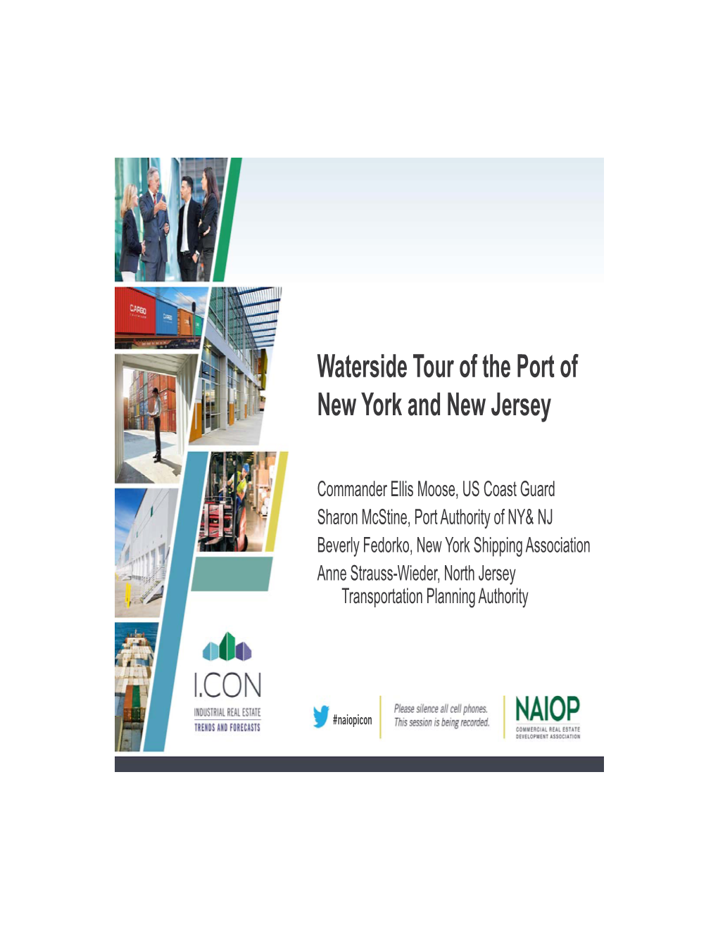 Waterside Tour of the Port of New York and New Jersey