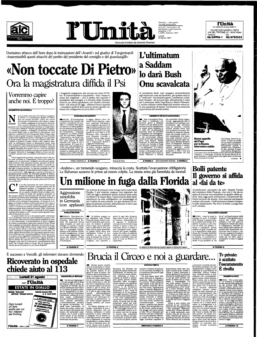 «Non Toccate Di Pietro»