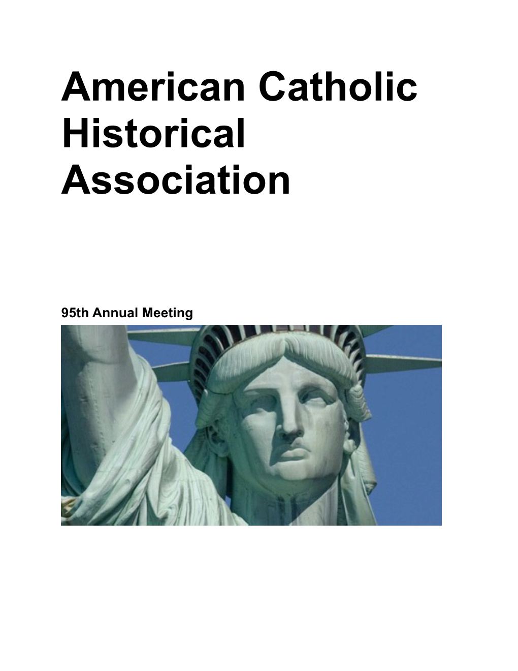 American Catholic Historical Association