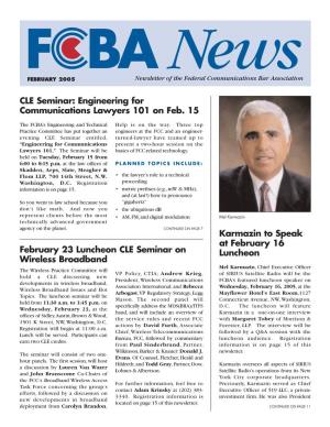 Fcba News FEB 05