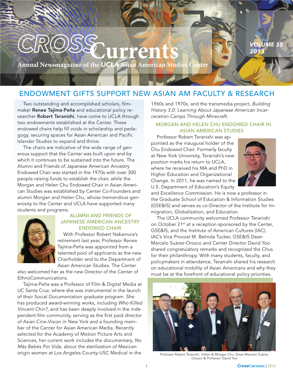 Currents 2013 Annual Newsmagazine of the UCLA Asian American Studies Center