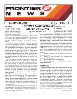 Summer 2001 Vol. 1 Issue 4 Another