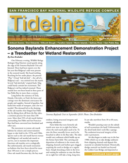 Sonoma Baylands Enhancement Demonstration Project – A