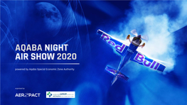 AQABA NIGHT AIR SHOW 2020 Powered by Aqaba Special Economic Zone Authority