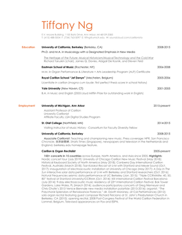 Download Tiffany Ng's CV (PDF)