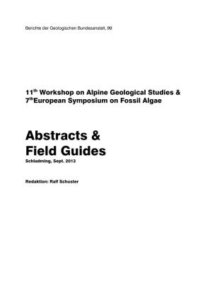 Abstracts & Field Guides