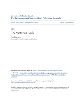 The Victorian Body