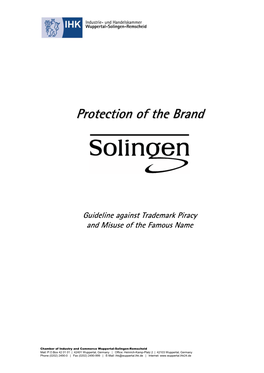 Protection O Ff the Brand