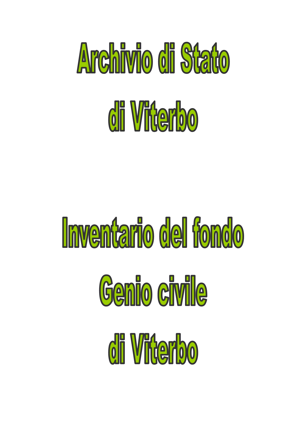 Ufficio Del Genio Civile Di Viterbo