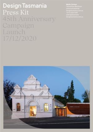 Press Kit 45Th Anniversary Campaign Launch 17/12/2020