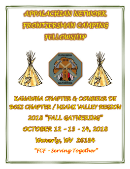Appalachian Network Frontiersman Camping Fellowship