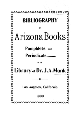 Arizona Bibliography