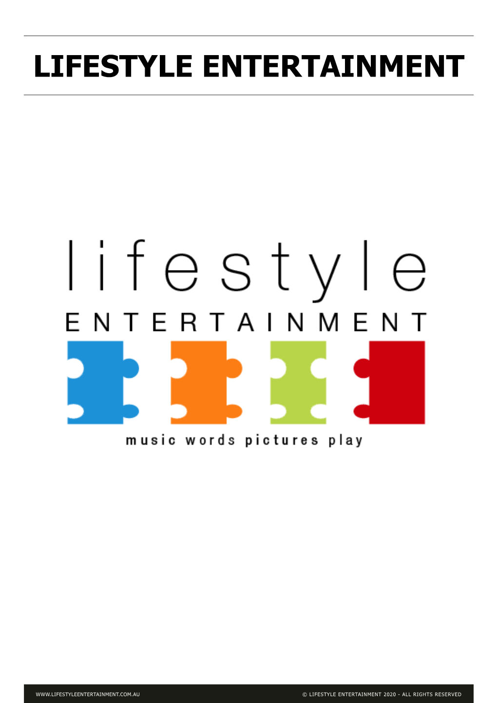 Lifestyle Entertainment