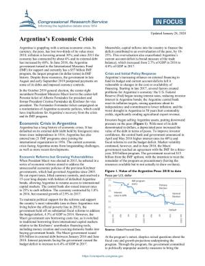 Argentina's Economic Crisis