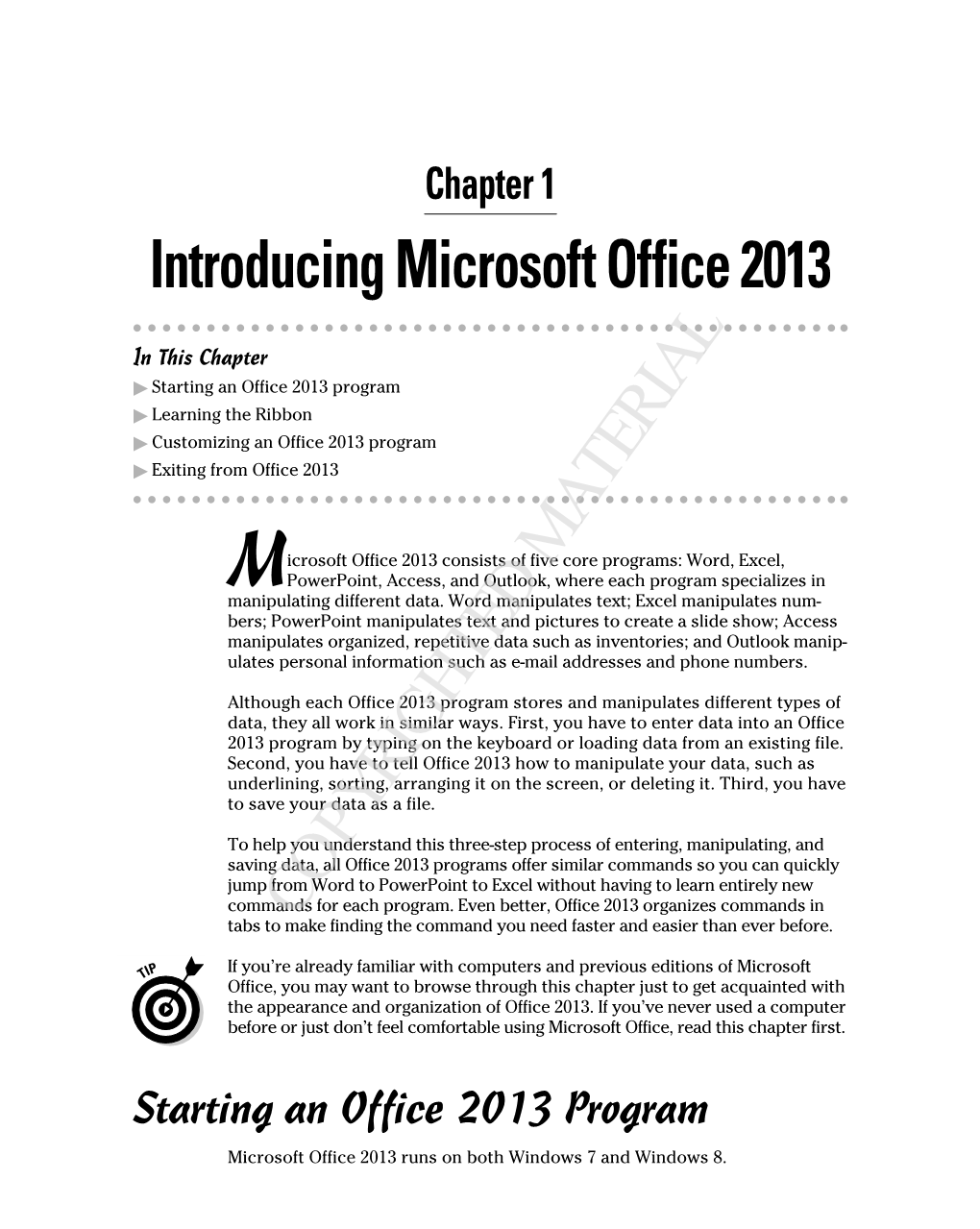 Introducing Microsoft Office 2013