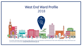 West End Ward Profile 2018