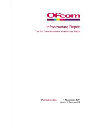 UK Communications Infrastructure Report 2011