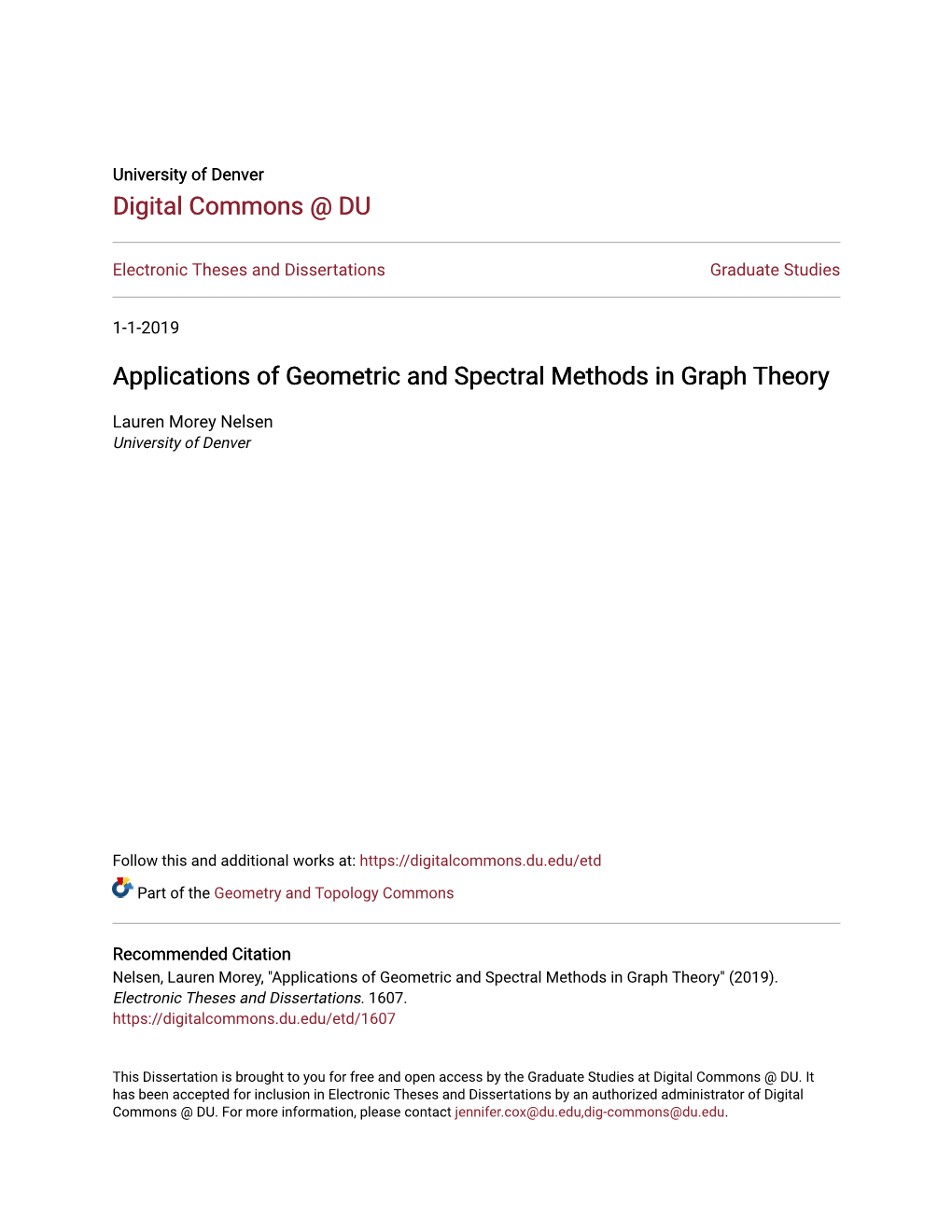 applications-of-geometric-and-spectral-methods-in-graph-theory-docslib