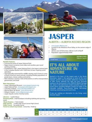 Visit and Study in Jasper, Alberta