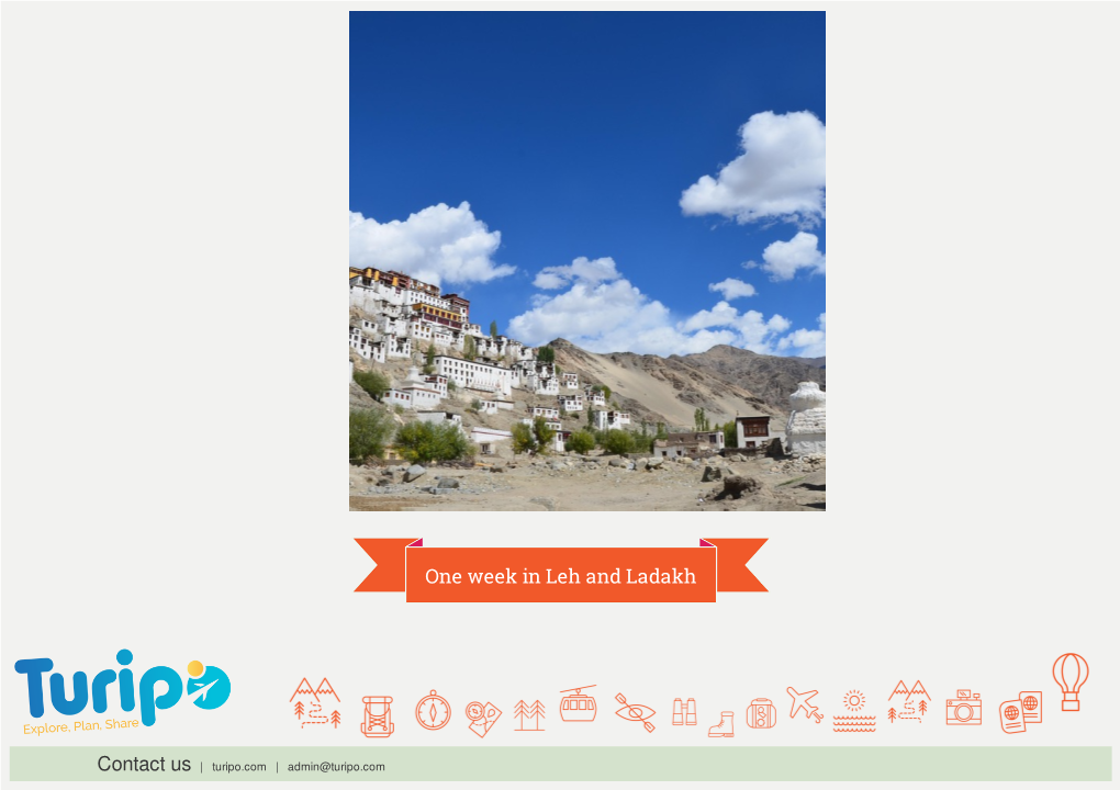One Week in Leh and Ladakh