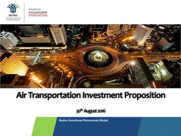Air Transportation Investment Proposition