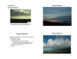 Cloud Stories Cloud Stories