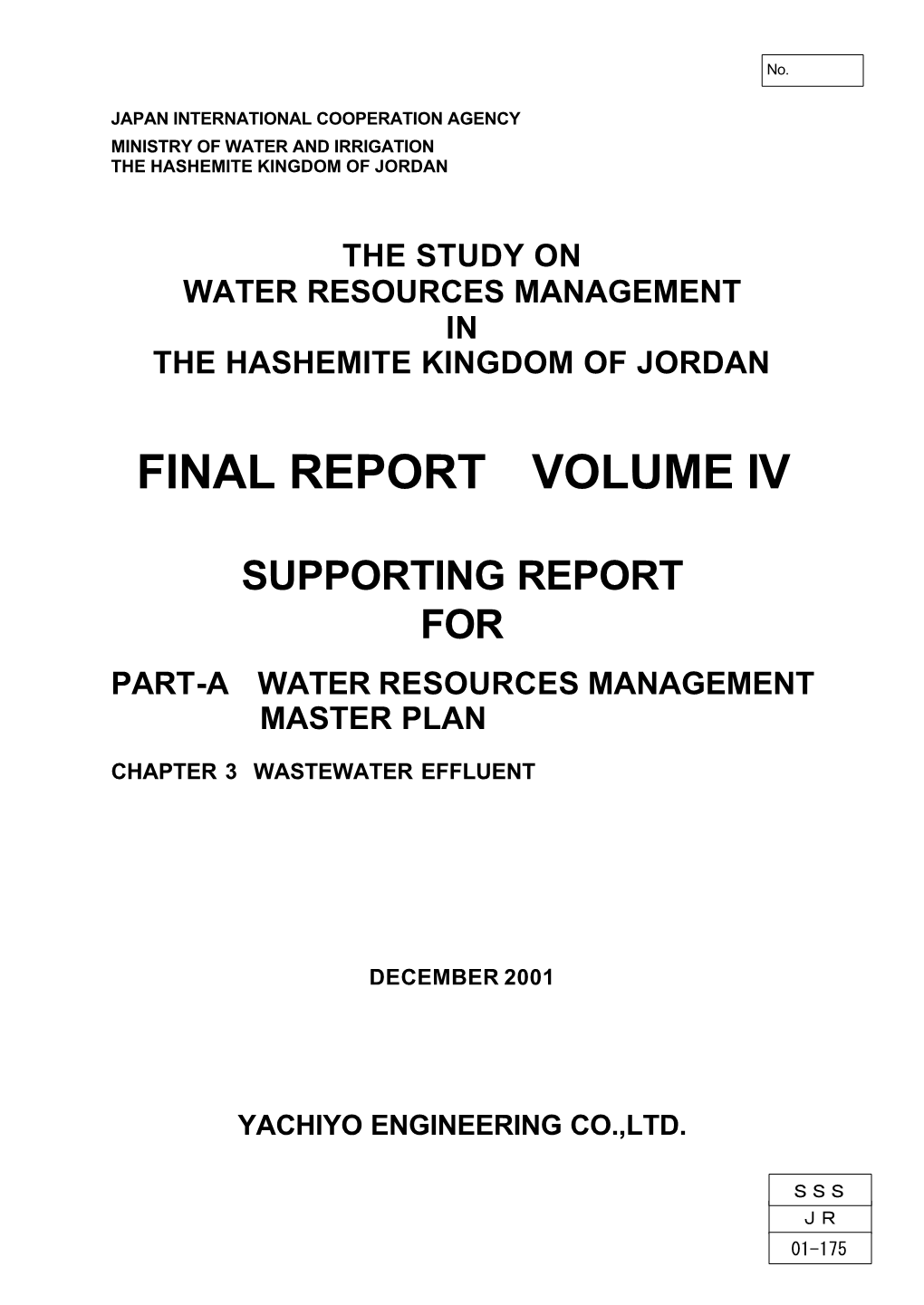 Final Report Volume Iv