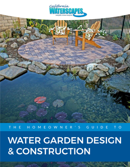 Water Garden Design & Construction