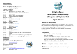 Belgian Open Helicopter Championship