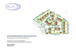 Central Bedfordshire Council Local Plan Planning Report on Behalf of Mr Keith Fine