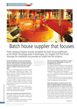 Batch House Supplier That Focuses on Top Qualit