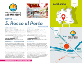 S. Rocco Al Porto Mantova EXTENSION Q2 - 2019 LOCALIZZAZIONE LOCATION Ubicazione: S.S