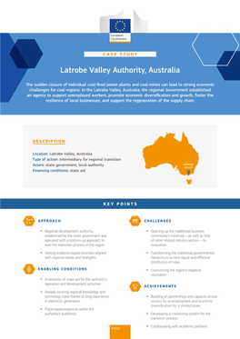 Latrobe Valley Authority, Australia