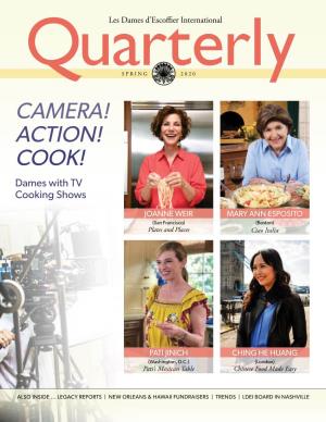 CAMERA! ACTION! COOK! Dames with TV Cooking Shows
