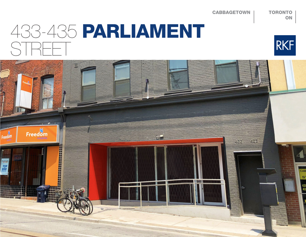 433-435 Parliament Street, Toronto, ON