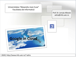 Google in Cloud