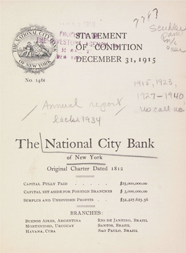 The^National City Bank of New York*