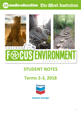 STUDENT NOTES Terms 2-3, 2018