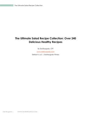 The Ultimate Salad Recipe Collection