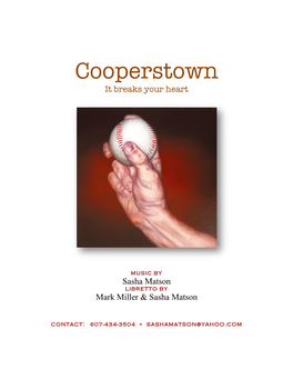 Cooperstown It Breaks Your Heart