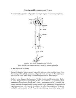 Mechanical Resonance and Chaos